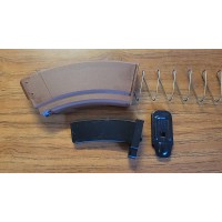 Bulgarian AK-47 Brown Tanker 10/20 10Rd or 15/20 15Rd Poly Blocked Mag 