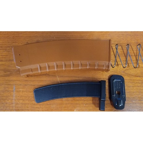 Bulgarian AK-74 5.56x45mm/.223 FDE 10/30 10Rd or 15/30 15Rd Poly Blocked Magazine