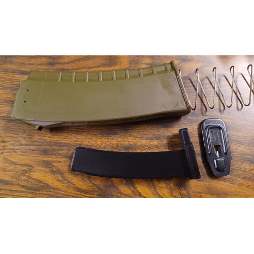 Bulgarian AK-74 5.56x45mm/.223 OD Green10/30 10Rd or 15/30 15Rd Poly Blocked Magazine