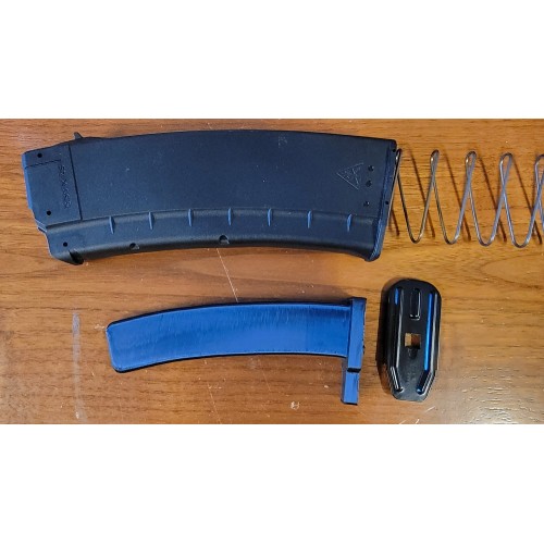 PSA AK 1074 Black Smooth Side 5.56x45mm/300 Blackout 10/30 10Rd or 15/30 15Rd Blocked Mag 