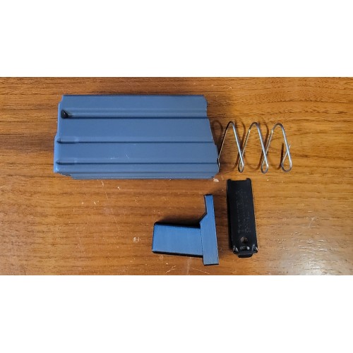 Brownells AR15 Gray Aluminum 10/20 10Rd or 15/20 15Rd Blocked Mag