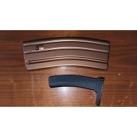 Guntec USA Anodized Bronze Aluminum AR 15 .223/5.56 10/30 10Rd or 15/30 15Rd Blocked Mag