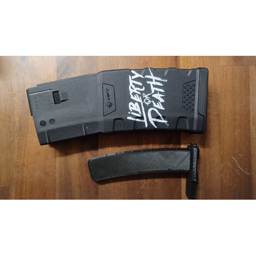 MFT Extreme Duty AR15 5.56/.223 Liberty or Death 10/30 10Rd or 15/30 15Rd Blocked Mag