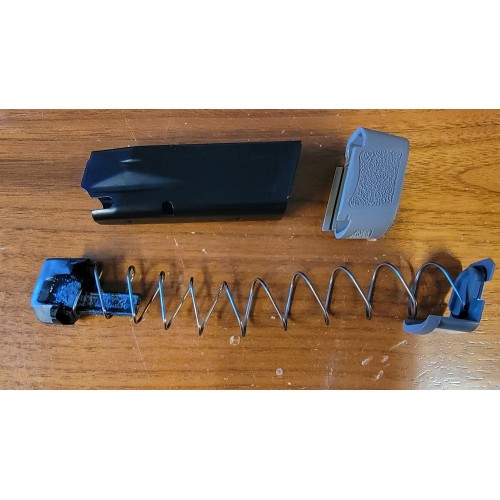 Canik Mete MC9 FDE Full Grip Ext 9mm 10/15 10Rd Blocked Mag