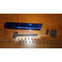 ETS Glock Compatible Transparent Blue 17/34 9mm 10/31 10Rd or 15/31 15Rd Blocked Magazine