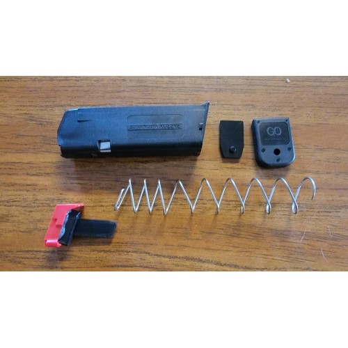 Global Ordnance Glock 19 Compatible 9mm 10/15 10Rd Blocked Magazine