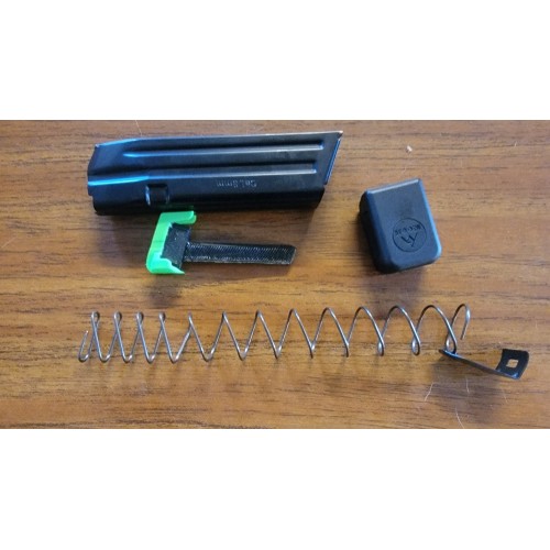 Mec-Gar Glock 17 Compatible 9mm Black 10/20 AFC 10Rd Blocked or 15/20 15Rd Blocked Magazine