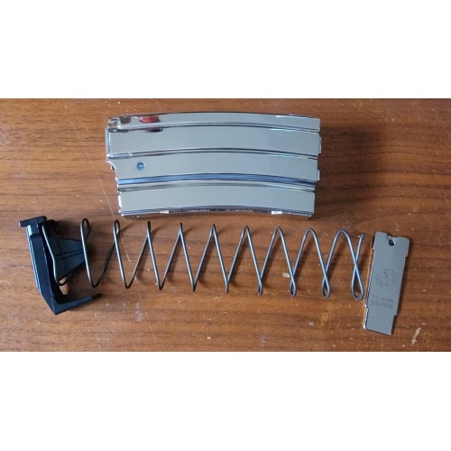 Ruger Mini-14 .223/5.56 Nickel Plated OEM Steel 10/20 10Rd or 15/20 15Rd Blocked Mag